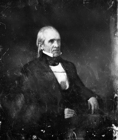 President James Knox Polk by Mathew B. Brady